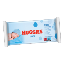 Huggies baby wipes pure